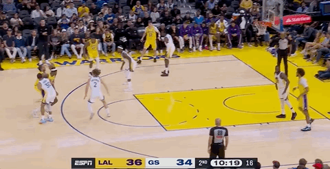 洛杉矶湖人训练开放日，赛前远射贴柱引欢呼，全明星赛在即，医务组通报恢复(今日2024nba全明星赛库里正式加盟湖人)